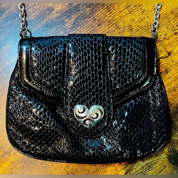 Brighton | women’s snakeskin look, leather mini-handbag. - Picture 1 of 16